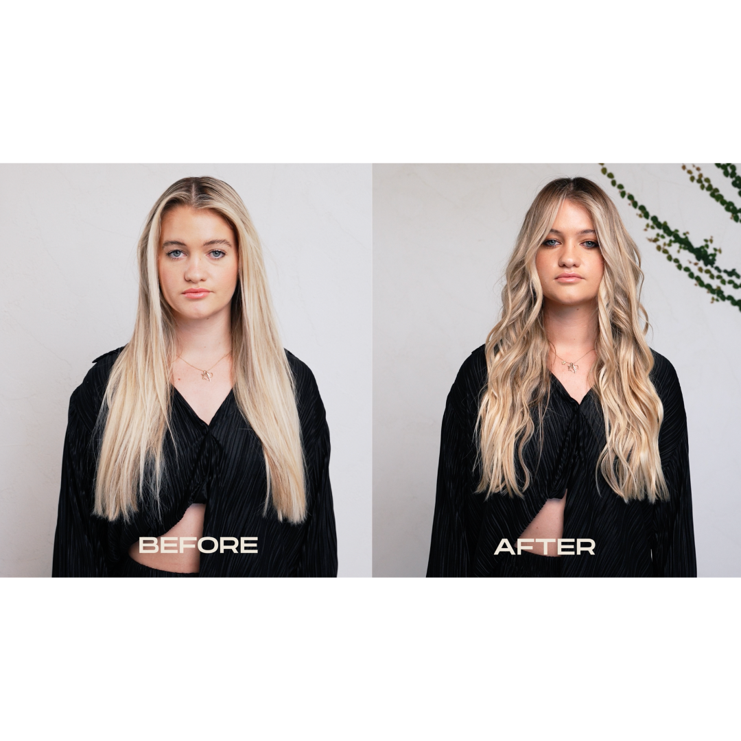 Lowlighting for a sun-kissed blonde